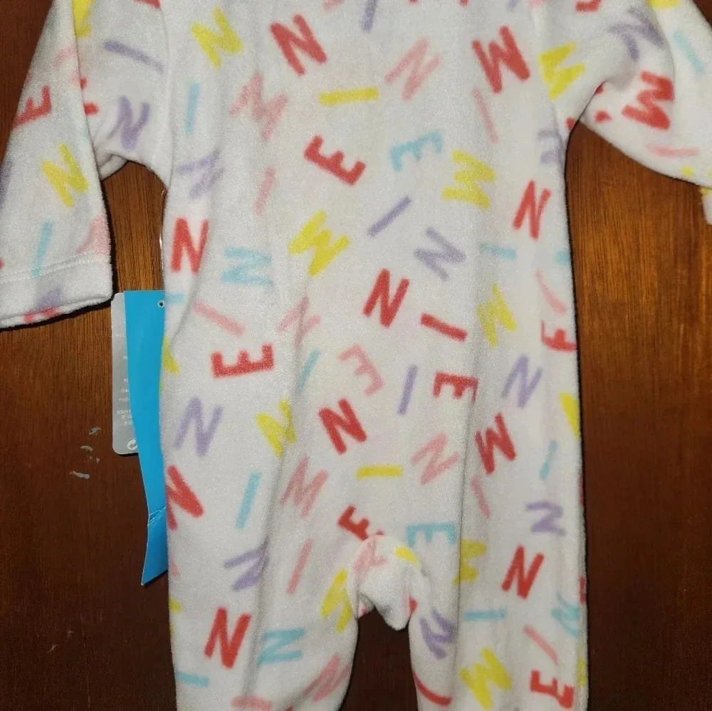 MINNIE MOUSE FOOTED PJS NEW W/TAGS - Picture 8 of 10